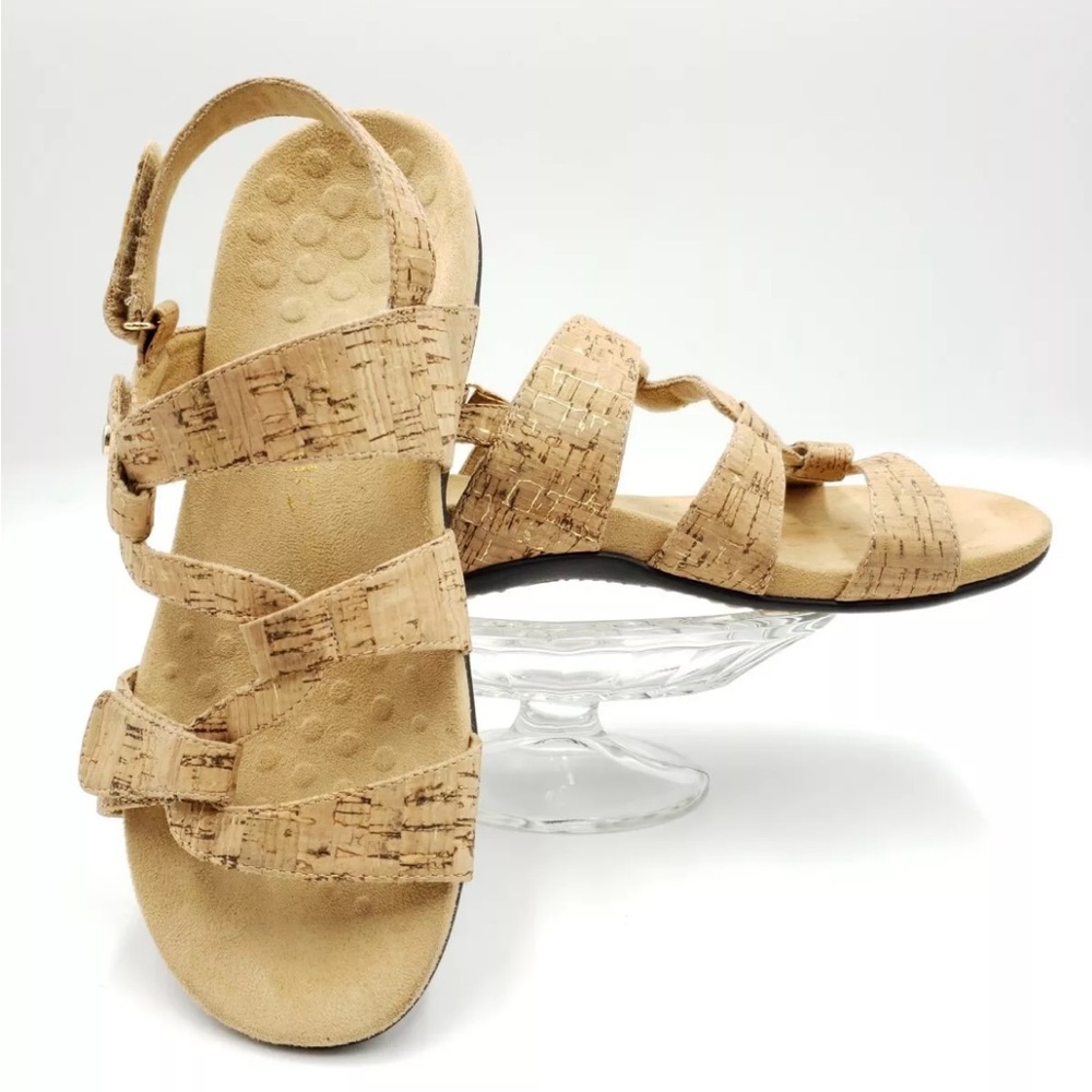 Vionic Cork Sandals Size 8